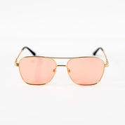 Levi | Gold / Pink Lense