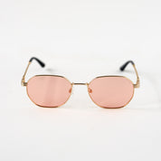 Saul | Gold / Pink Lense