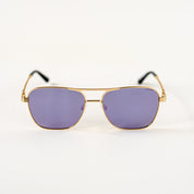 Levi | Gold / Purple Mirrored Lense