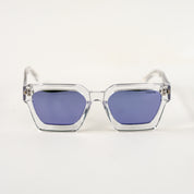 Shem | Clear / Purple Mirrored Lense