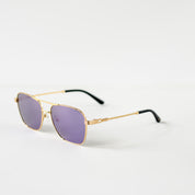 Levi | Gold / Purple Mirrored Lense