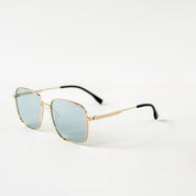 Omri | Gold / Blue Lense