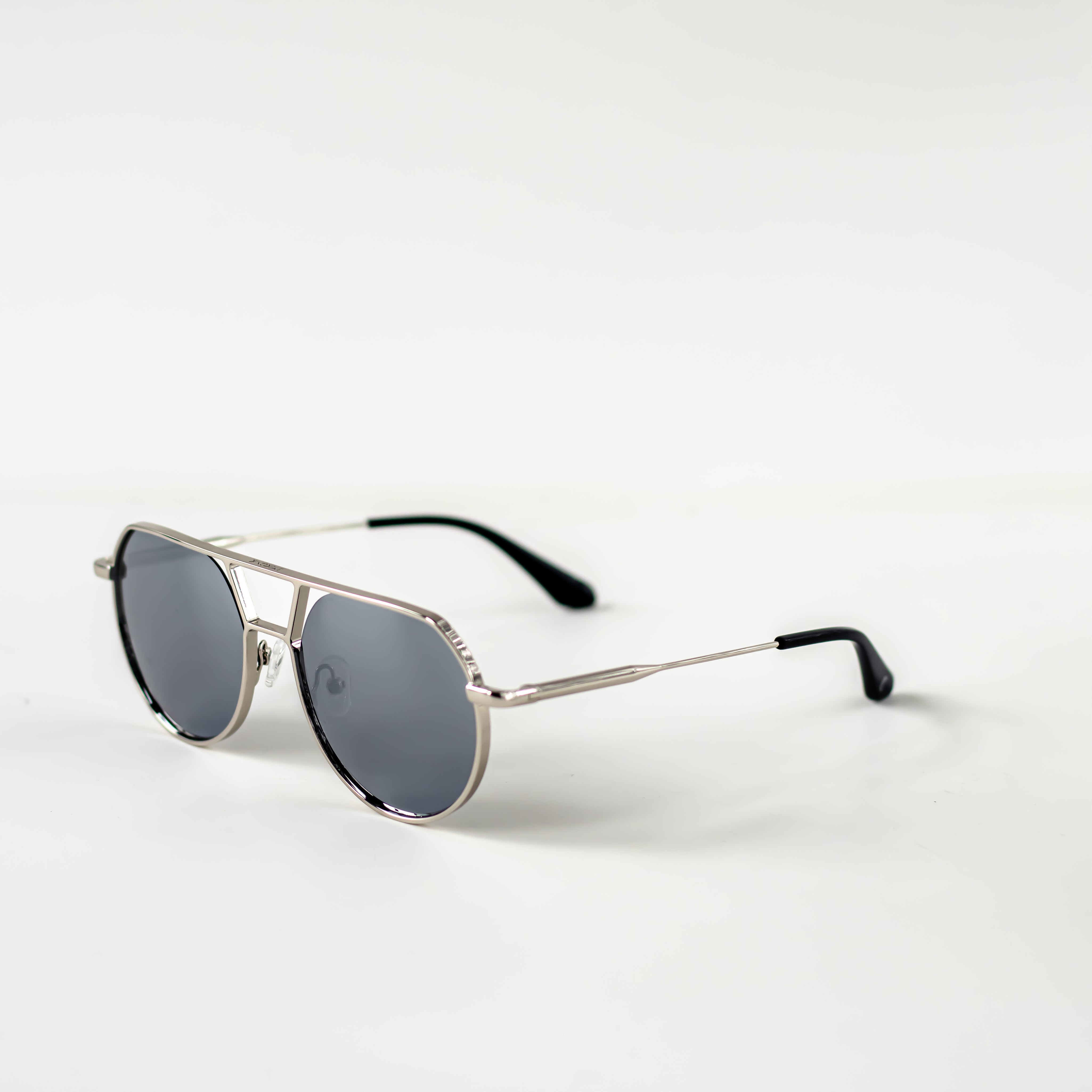 Enzo | Silver / Silver Mirrored Lense