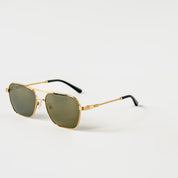 Levi | Gold / Gold Mirrored Lense