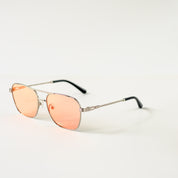 Levi | Silver / Pink Lense