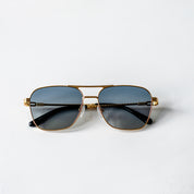 Levi | Gold / Blue Lense