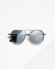 Enzo | Gun Metal / Silver Mirrored Lense